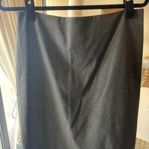 Ann Taylor Grey Pencil Skirt - Size 6